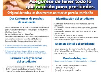 ¿Listos para PREKÍNDER?